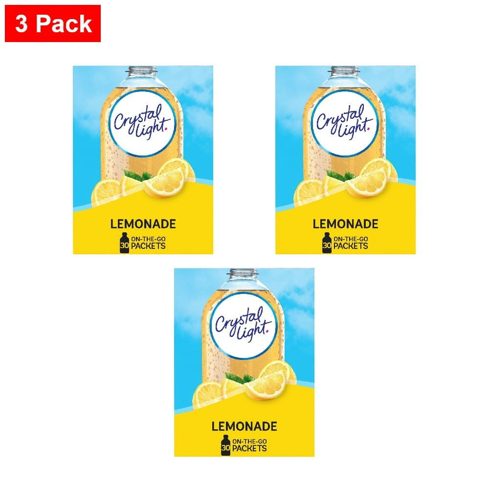 Crystal Light Zero Sugar Lemonade Drink Mix 90-Count: $41.92 Crystal Light Zero Sugar Lemonade Drink Mix 90-Count: $41.92