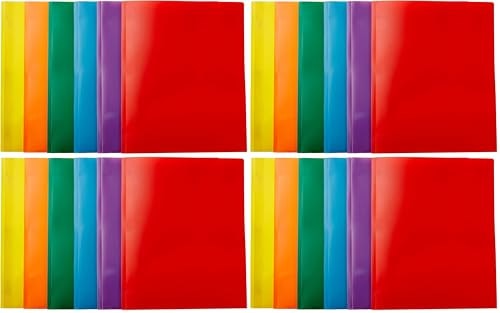 Amazon Basics Heavy Duty 2-Pocket Plastic Folder 24-Pack: $20.72 Amazon Basics Heavy Duty 2-Pocket Plastic Folder 24-Pack: $20.72
