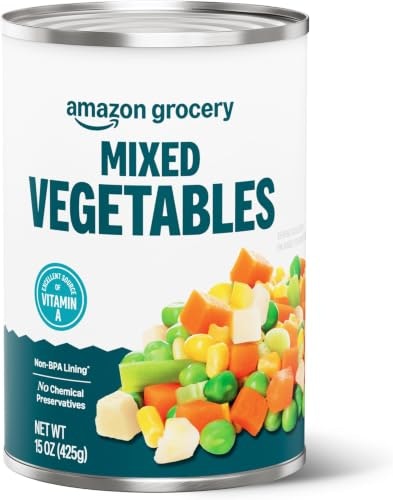 Amazon Grocery Canned Mixed Vegetables 15-oz. 6-Pack: $4.74 Amazon Grocery Canned Mixed Vegetables 15-oz. 6-Pack: $4.74