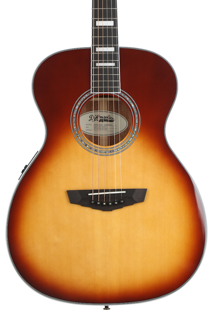 D'Angelico Premier Tammany Acoustic-Electric Guitar: $280