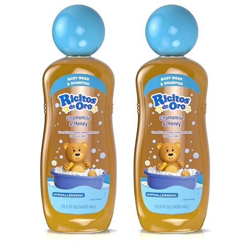 Ricitos de Oro Chamomile 2-in-1 Hair & Body Wash 13.5-oz. 2-Pack: $6.98 Ricitos de Oro Chamomile 2-in-1 Hair & Body Wash 13.5-oz. 2-Pack: $6.98