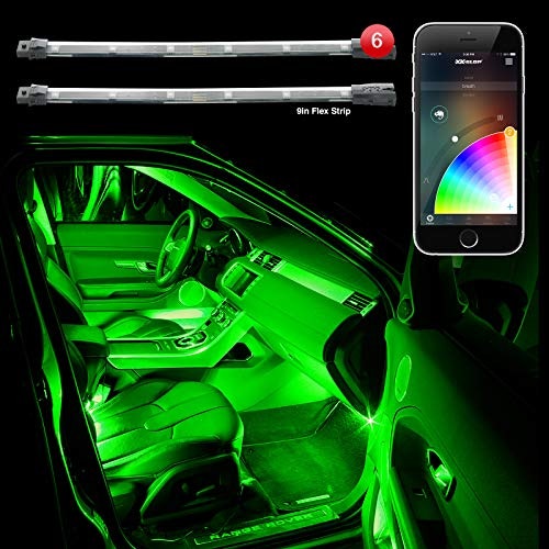 XKGLOW Mini App-Controlled Interior LED Accent Light Kit: $120.97