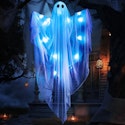 Joyfy 47" Hanging Light-Up Ghost Halloween Decoration for $15 + free shipping w/ $35