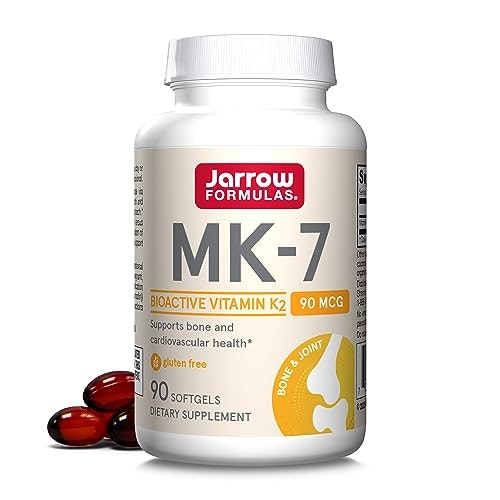 Jarrow MK-7 90mcg Vitamin K2 90-Softgel Bottle: $22.75 Jarrow MK-7 90mcg Vitamin K2 90-Softgel Bottle: $22.75
