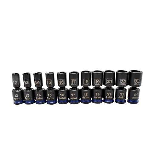 Astro Tools 1/2" Drive Mid-Length Pinless Universal Impact Socket Set 11-Piece: $118.06 Astro Tools 1/2" Drive Mid-Length Pinless Universal Impact Socket Set 11-Piece: $118.06