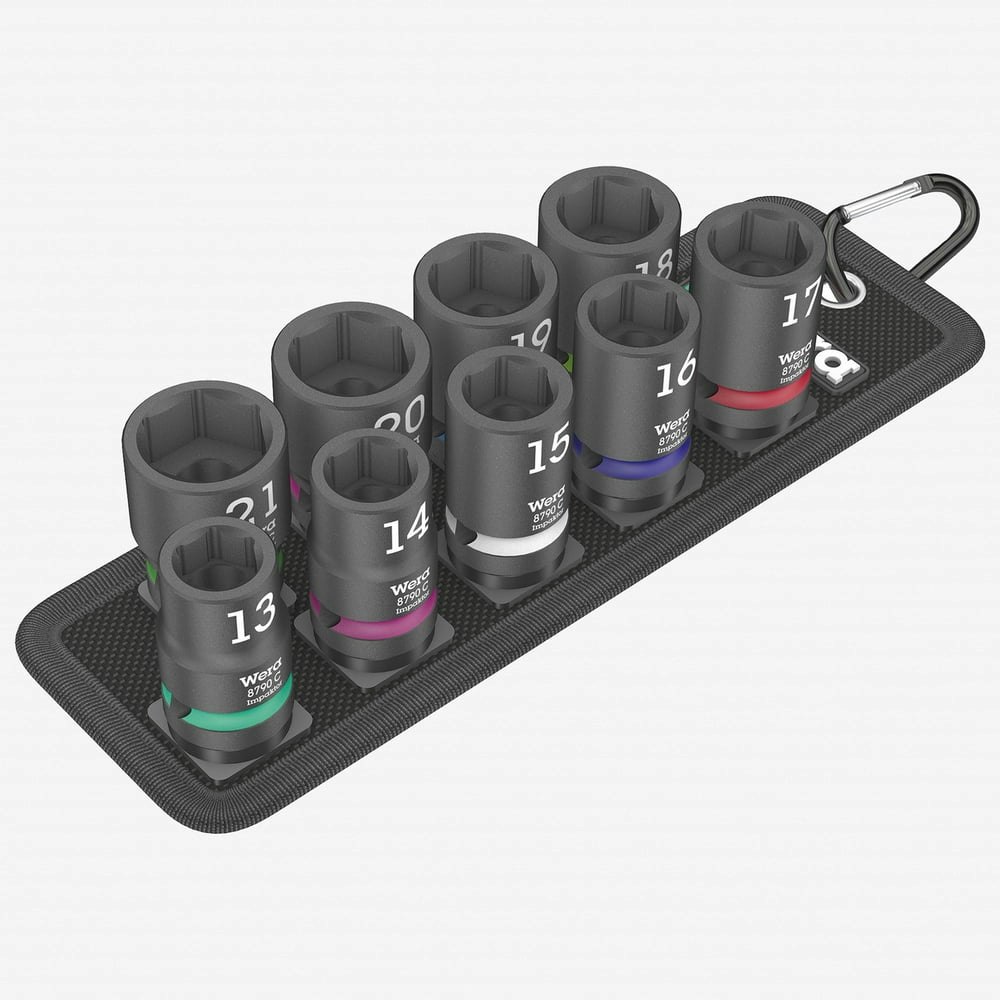 Wera Impaktor 1/2" Metric Impact Socket 9-Piece Set: $84.57