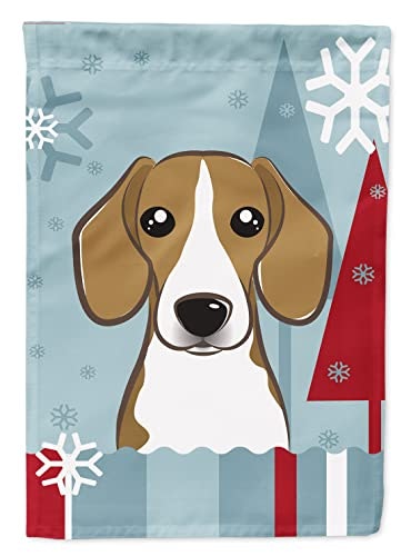 Caroline's Treasures Winter Holiday Beagle Garden Flag: $14.99 Caroline's Treasures Winter Holiday Beagle Garden Flag: $14.99