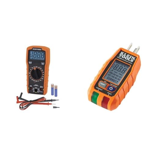 Klein Tools Digital Multimeter and GFCI Outlet Tester Kit: $45.98 Klein Tools Digital Multimeter and GFCI Outlet Tester Kit: $45.98