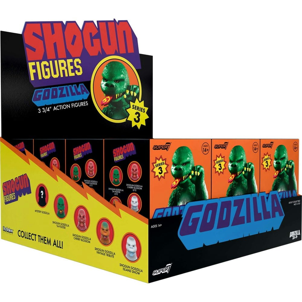 Super7 Toho Reaction Blind Box Shogun V3 12-Pack: $48 Super7 Toho Reaction Blind Box Shogun V3 12-Pack: $48