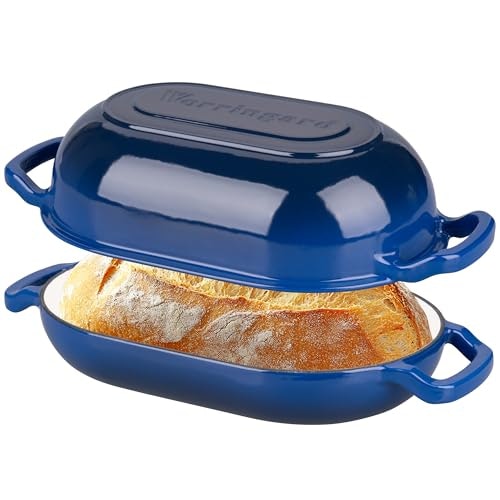 Vorringard 5-Quart Enameled Cast Iron Sourdough Bread Oven: $59.97 Vorringard 5-Quart Enameled Cast Iron Sourdough Bread Oven: $59.97
