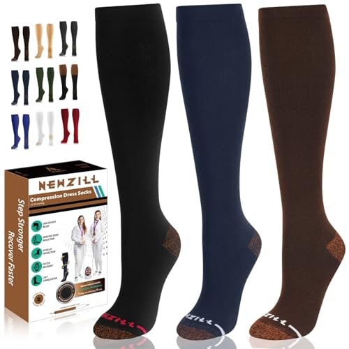 Newzill Copper Compression Socks 3-Pack: $30.60 Newzill Copper Compression Socks 3-Pack: $30.60