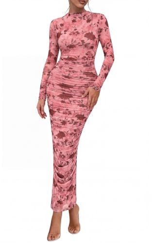 Prettygarden Women's Long Sleeve Maxi Dress: $36.54 Prettygarden Women's Long Sleeve Maxi Dress: $36.54