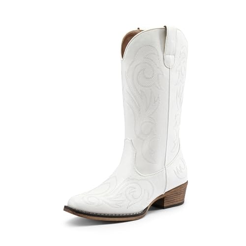 Dream Pairs Women's Mid-Calf Cowboy Boots: $35.97