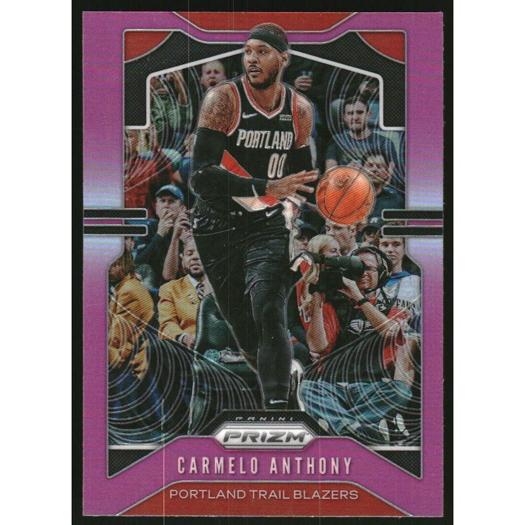 2019-20 Panini Chronicles Pink Carmelo Anthony #510 Prizm Update Trading Card: $27 2019-20 Panini Chronicles Pink Carmelo Anthony #510 Prizm Update Trading Card: $27