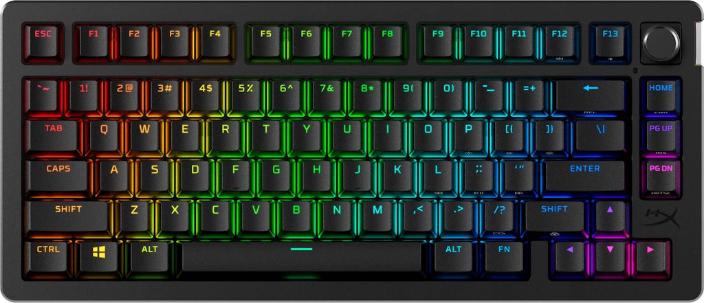 HyperX Alloy Rise 75 Wireless Mechanical Gaming Keyboard: $149.99