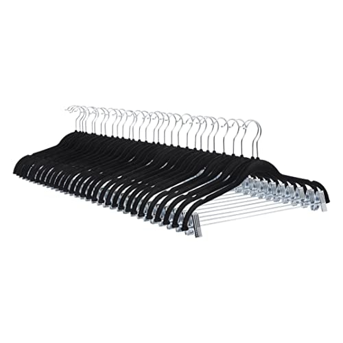 Amazon Basics Velvet Non-Slip Skirt Hangers 24-Pack: $17.39