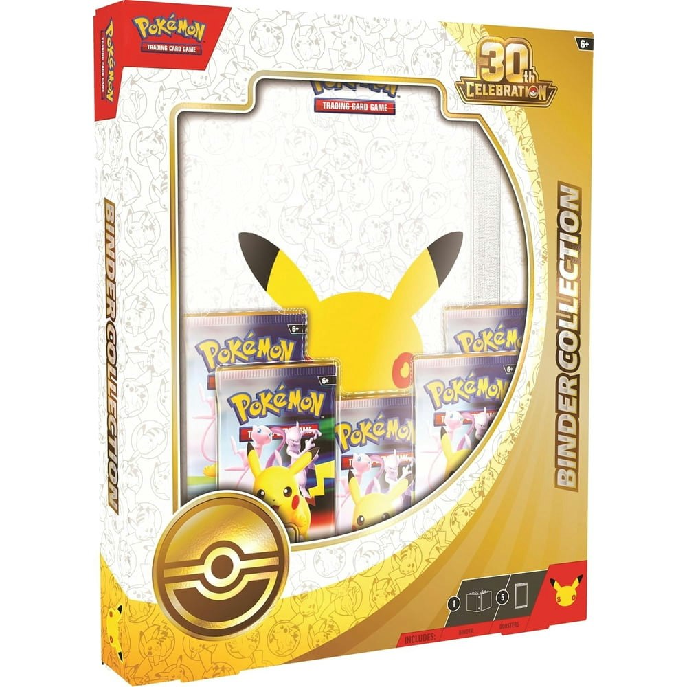 Pokemon TCG 30th Anniversary Binder Collection: $64.99 Pokemon TCG 30th Anniversary Binder Collection: $64.99