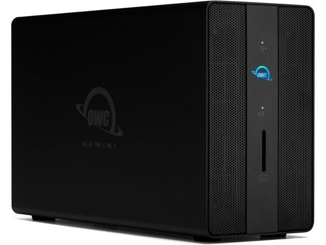 OWC Gemini Ultra X6 12TB Thunderbolt Dock and Dual-Drive SSD RAID Storage: $4,799.99 OWC Gemini Ultra X6 12TB Thunderbolt Dock and Dual-Drive SSD RAID Storage: $4,799.99