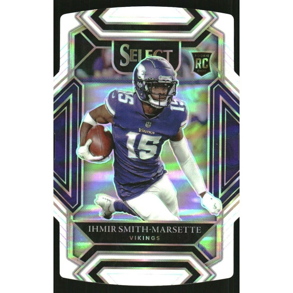 2021 Select Prizm White Die Cut Ihmir Smith-Marsette #282 Trading Card: $13.50 2021 Select Prizm White Die Cut Ihmir Smith-Marsette #282 Trading Card: $13.50