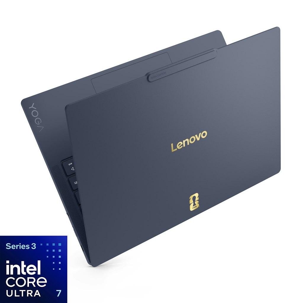 Lenovo Yoga Slim 7i Ultra Aura FIFA 26 Edition 14" 3K OLED Laptop: $1,999 Lenovo Yoga Slim 7i Ultra Aura FIFA 26 Edition 14" 3K OLED Laptop: $1,999