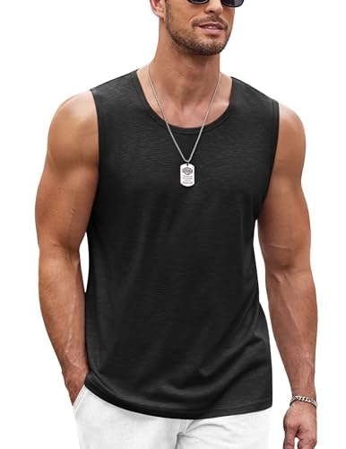Coofandy Men's Sleeveless Muscle Gym Tank Top: $8.98 Coofandy Men's Sleeveless Muscle Gym Tank Top: $8.98