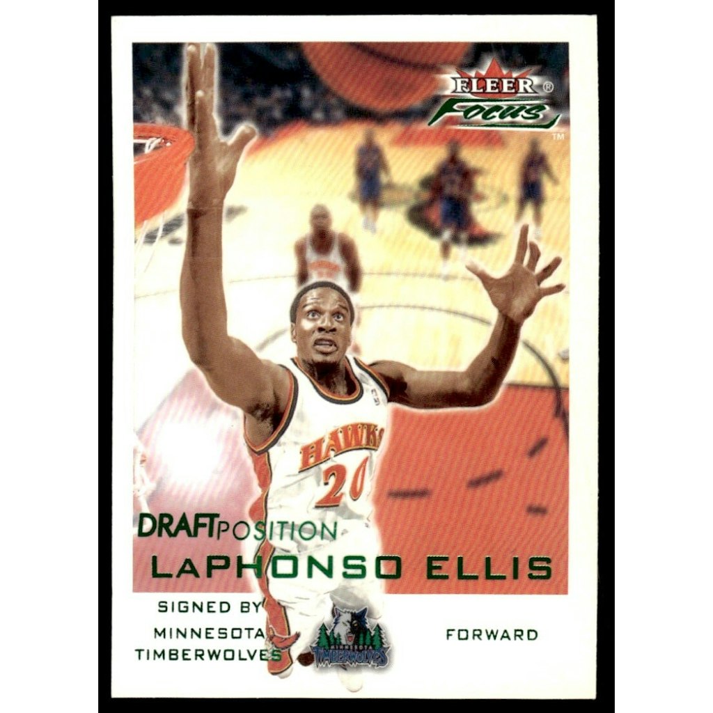 2000-01 Fleer Focus LaPhonso Ellis Draft Position Trading Card 100-Count: $10.80 2000-01 Fleer Focus LaPhonso Ellis Draft Position Trading Card 100-Count: $10.80