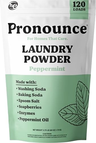 Pronounce Laundry Detergent Powder 120-Load Tub: $23.96