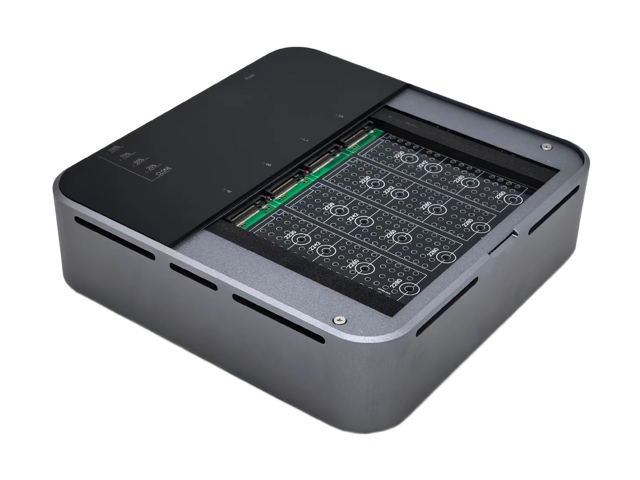 4-Bay USB4 40Gbps Portable NVMe SSD Docking Station and Duplicator: $121.99 4-Bay USB4 40Gbps Portable NVMe SSD Docking Station and Duplicator: $121.99