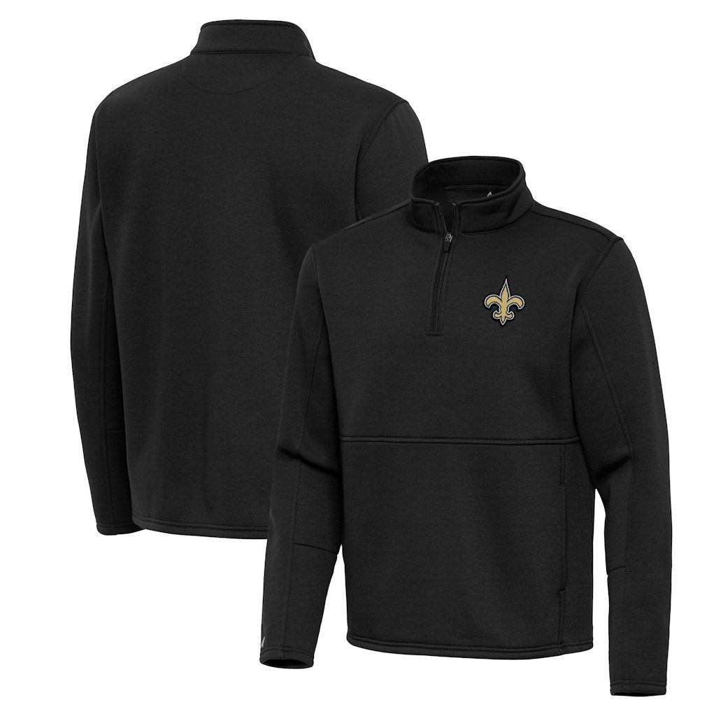Antigua New Orleans Saints Quarter-Zip Pullover Jacket: $84.99 Antigua New Orleans Saints Quarter-Zip Pullover Jacket: $84.99