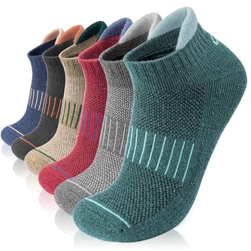 Lapulas Merino Wool Ankle Socks 6-Pack: $19.53