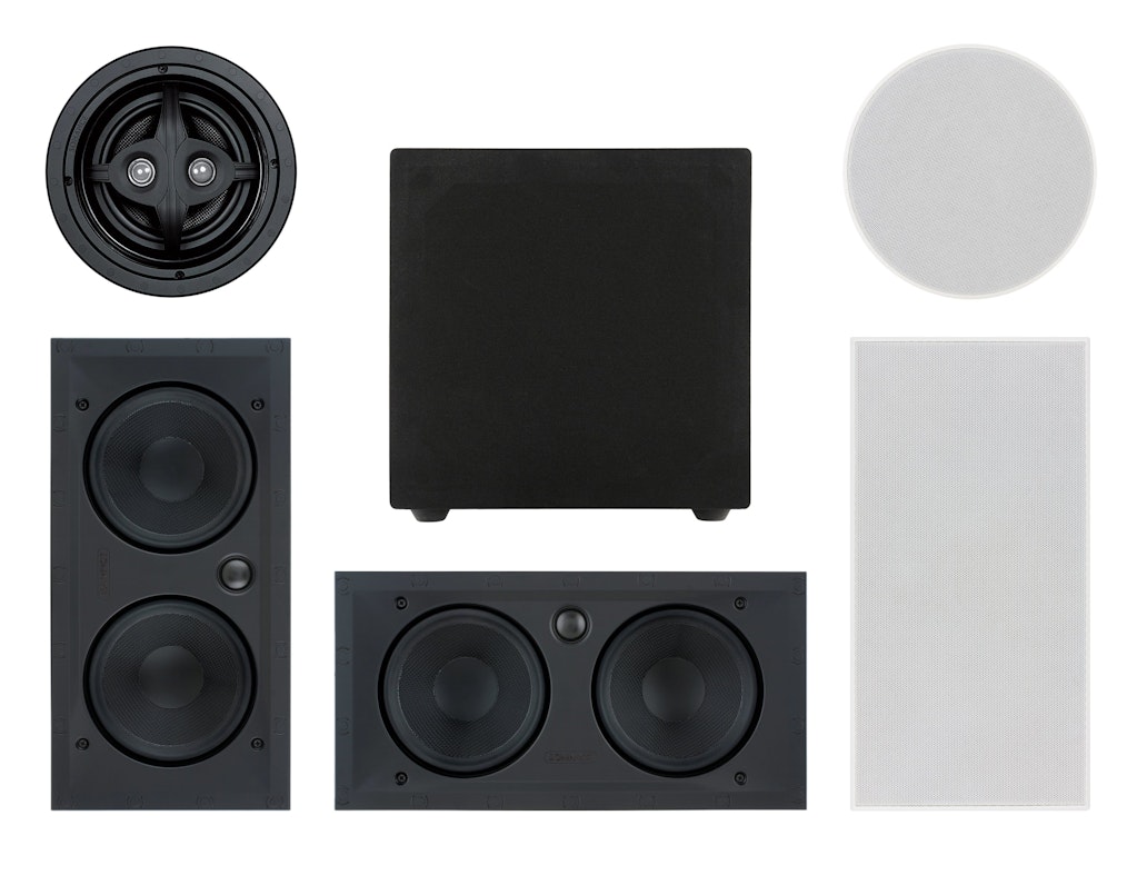 Sonance Mag Series 5.1-Channel 6.5-Inch In-Wall Surround Sound Speaker System: $1,199 Sonance Mag Series 5.1-Channel 6.5-Inch In-Wall Surround Sound Speaker System: $1,199