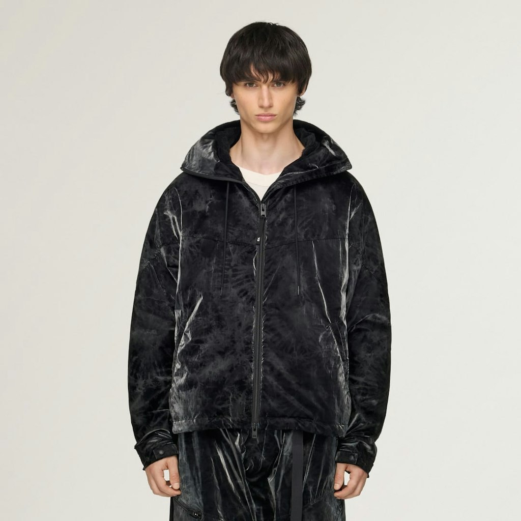 Y-3 Marble Nylon Windbreaker: $450 Y-3 Marble Nylon Windbreaker: $450
