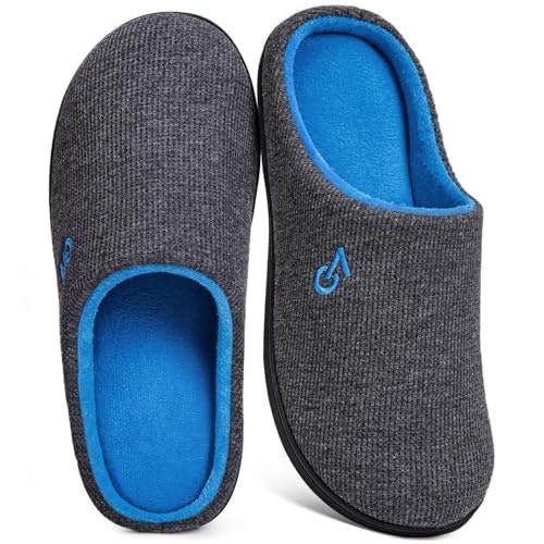 VeraCosy Men's Two-Tone House Slippers: $18.97