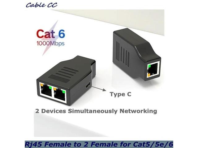 RJ45 1-to-2 Network Splitter: $20.48 RJ45 1-to-2 Network Splitter: $20.48