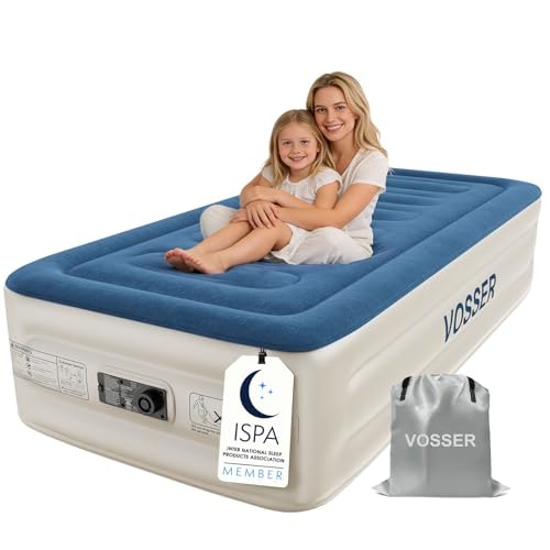 Vosser Twin XL Air Mattress with Built-in Pump: $62.98 Vosser Twin XL Air Mattress with Built-in Pump: $62.98