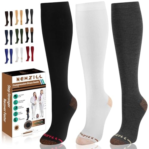 Newzill Copper Compression Socks 3-Pack: $30.60 Newzill Copper Compression Socks 3-Pack: $30.60