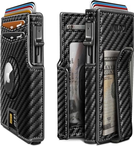 Miyozi RFID Blocking AirTag Wallet with Money Clip: $23.99 Miyozi RFID Blocking AirTag Wallet with Money Clip: $23.99