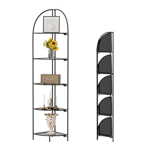 Crofy 5-Tier Foldable Corner Shelf: $67.99 Crofy 5-Tier Foldable Corner Shelf: $67.99