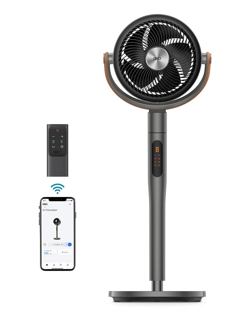 Dreo Smart Oscillating Pedestal Fan with Remote: $139.99 Dreo Smart Oscillating Pedestal Fan with Remote: $139.99