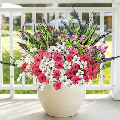 Artificial Flowers 18-Bundle Set for $15 + free shipping w/ Prime