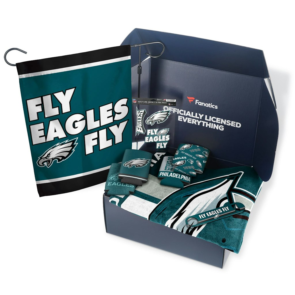 Philadelphia Eagles Fanatics Game Day Gift Box: $74.99