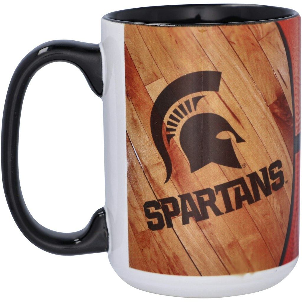Michigan State Spartans 15oz. Basketball Mug: $19.99 Michigan State Spartans 15oz. Basketball Mug: $19.99