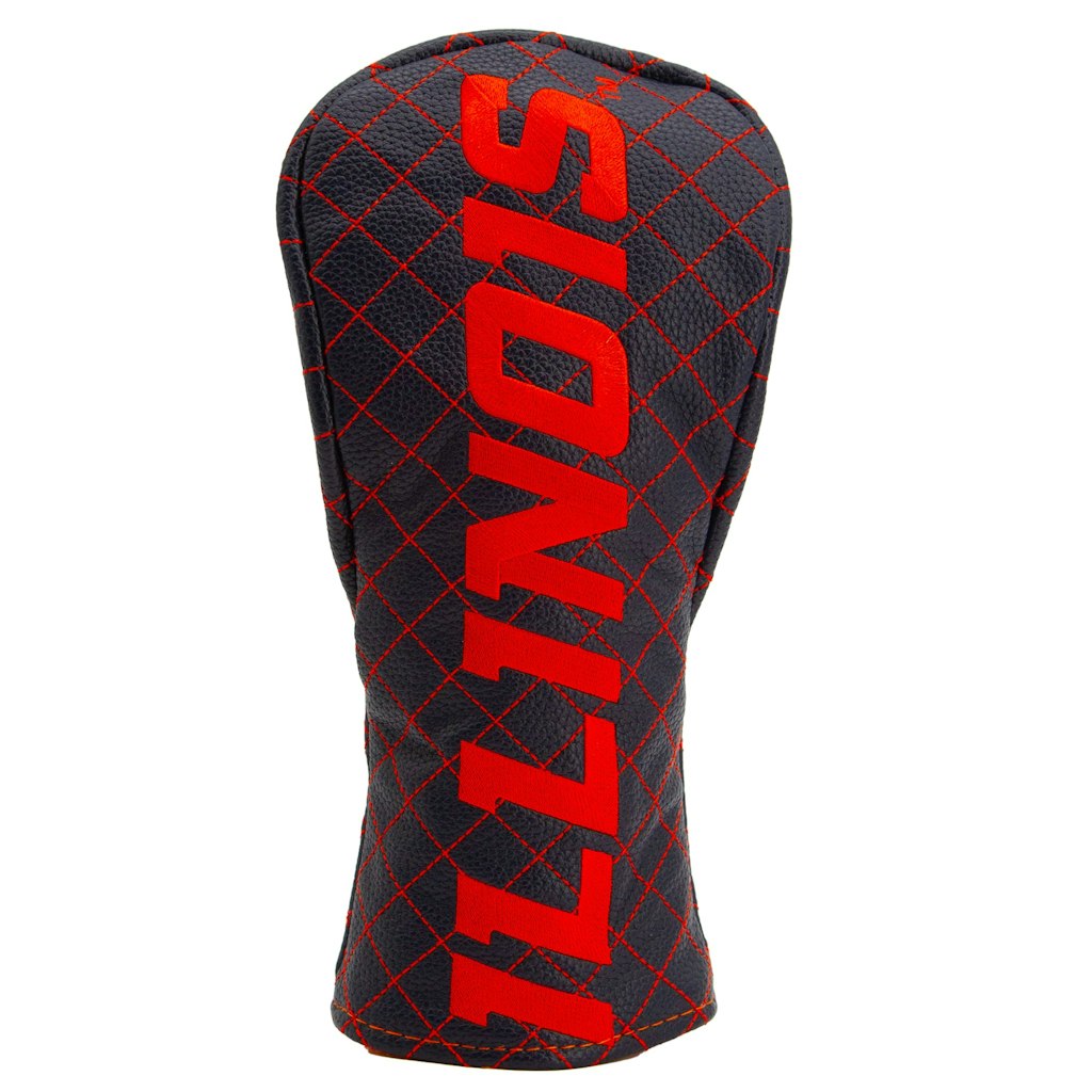 Illinois Fighting Illini Quilted Fairway Headcover: $54.99 Illinois Fighting Illini Quilted Fairway Headcover: $54.99