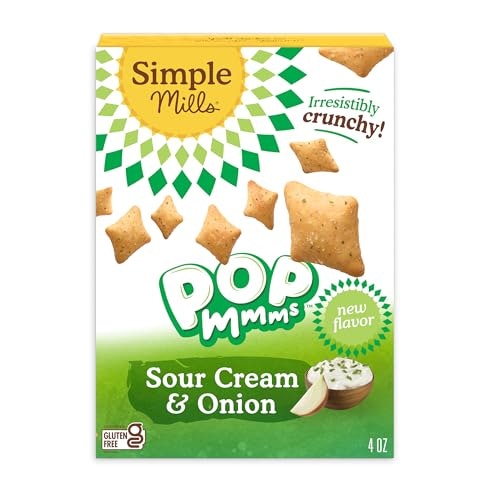 Simple Mills Sour Cream and Onion Baked Snack Crackers 4oz: $2.94