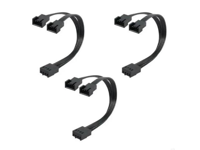 PWM Fan Splitter 1-to-2 Adapter Cable: $12.99