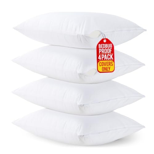 Queen Size Pillow Protector 4-Pack: $9.99 Queen Size Pillow Protector 4-Pack: $9.99