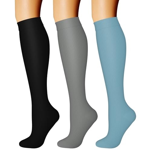 Charmking 15-20 mmHg Compression Socks 3-Pack: $11.88 Charmking 15-20 mmHg Compression Socks 3-Pack: $11.88