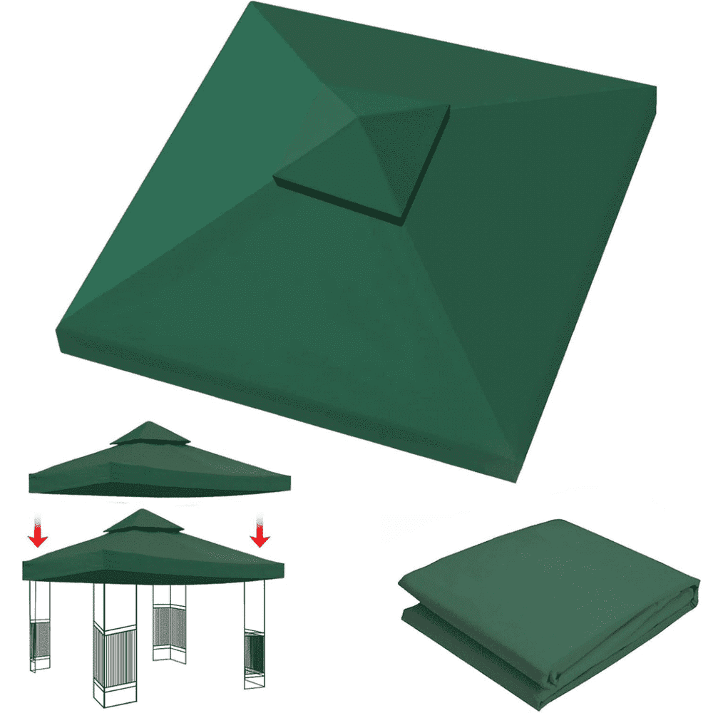 9.84x9.84-Foot 2-Tier Square Gazebo Replacement Canopy: $29.05 9.84x9.84-Foot 2-Tier Square Gazebo Replacement Canopy: $29.05
