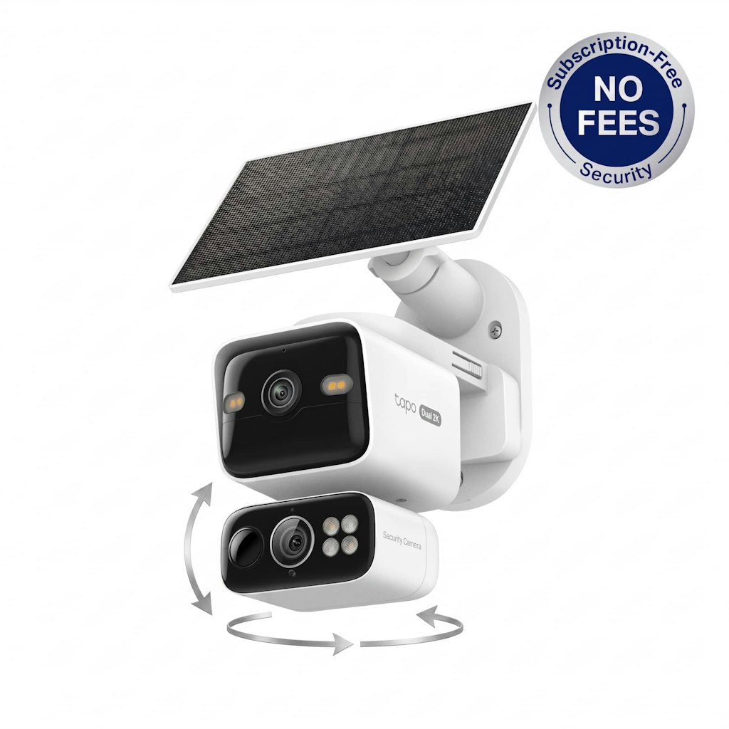 TP-Link Tapo 2K Wireless Dual-Camera Security System: $119.99