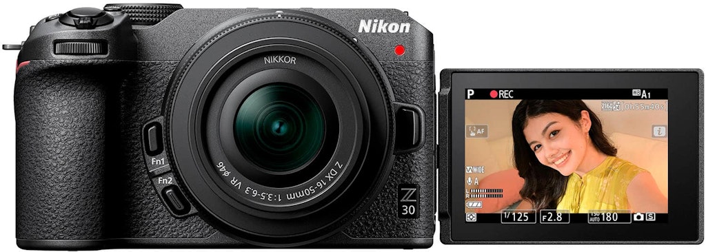 Nikon Z 30 Mirrorless Camera with 16-50mm Lens: $699.95